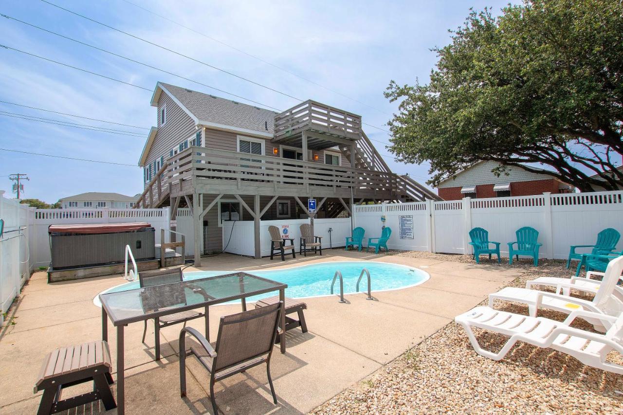 Kh529, Sea Turtle Sunrise- Oceanside, Private Pool, Hot Tub, Mil Suite Kitty Hawk Exteriör bild